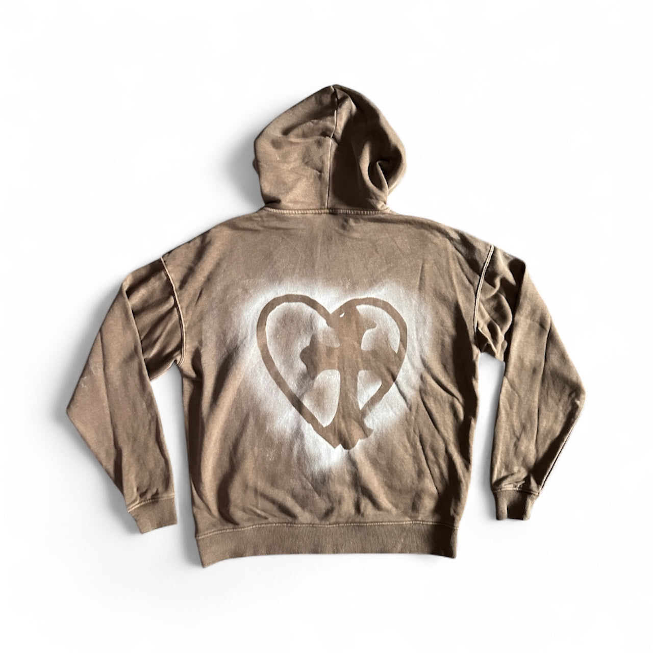 double crossed. zip hoodie