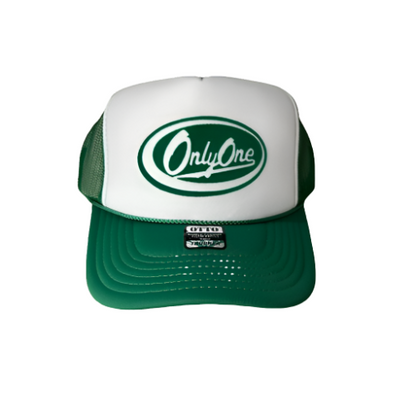 Only One "Script" Trucker Hat - Green