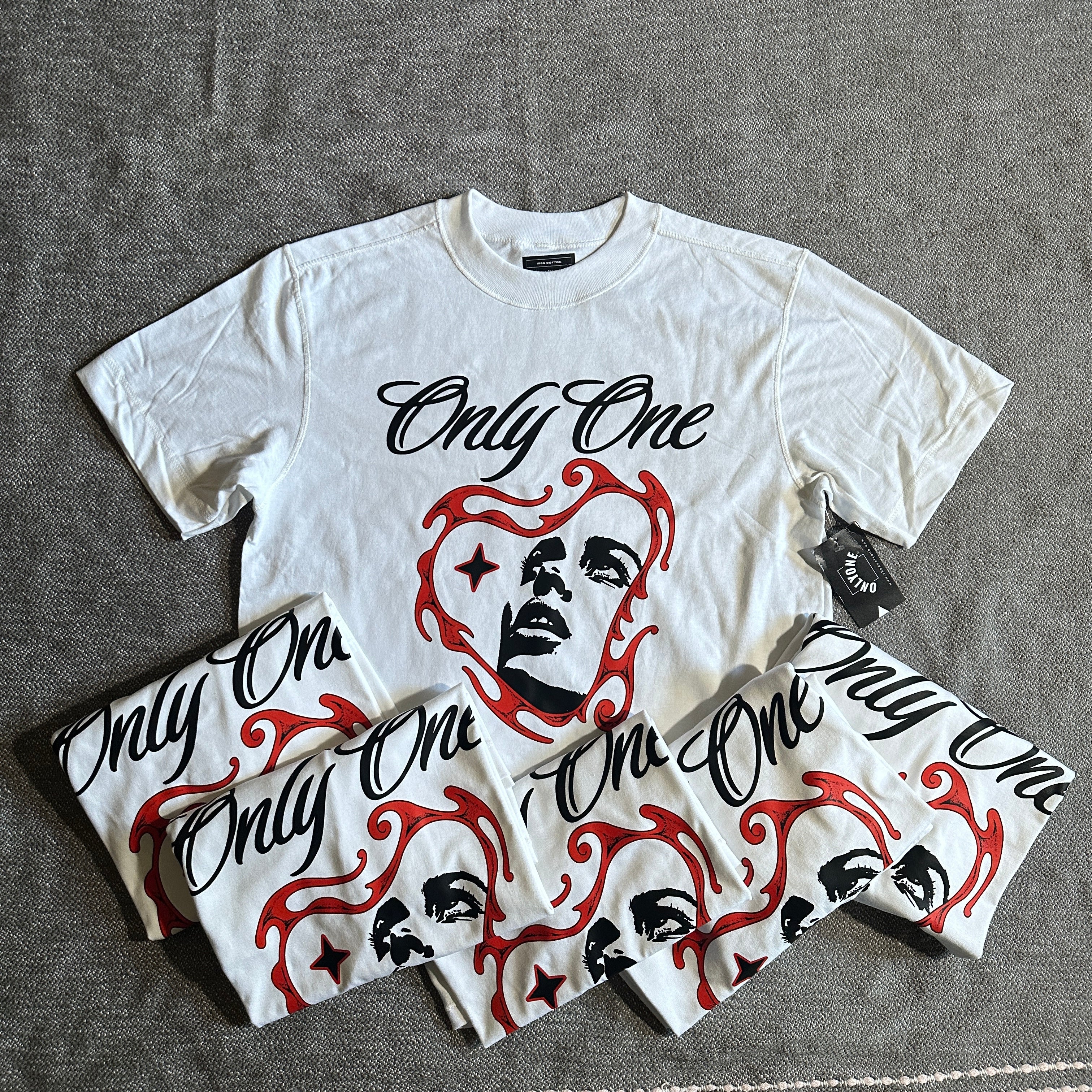 LEGACY ROCKSTAR CROP TEE - WHITE