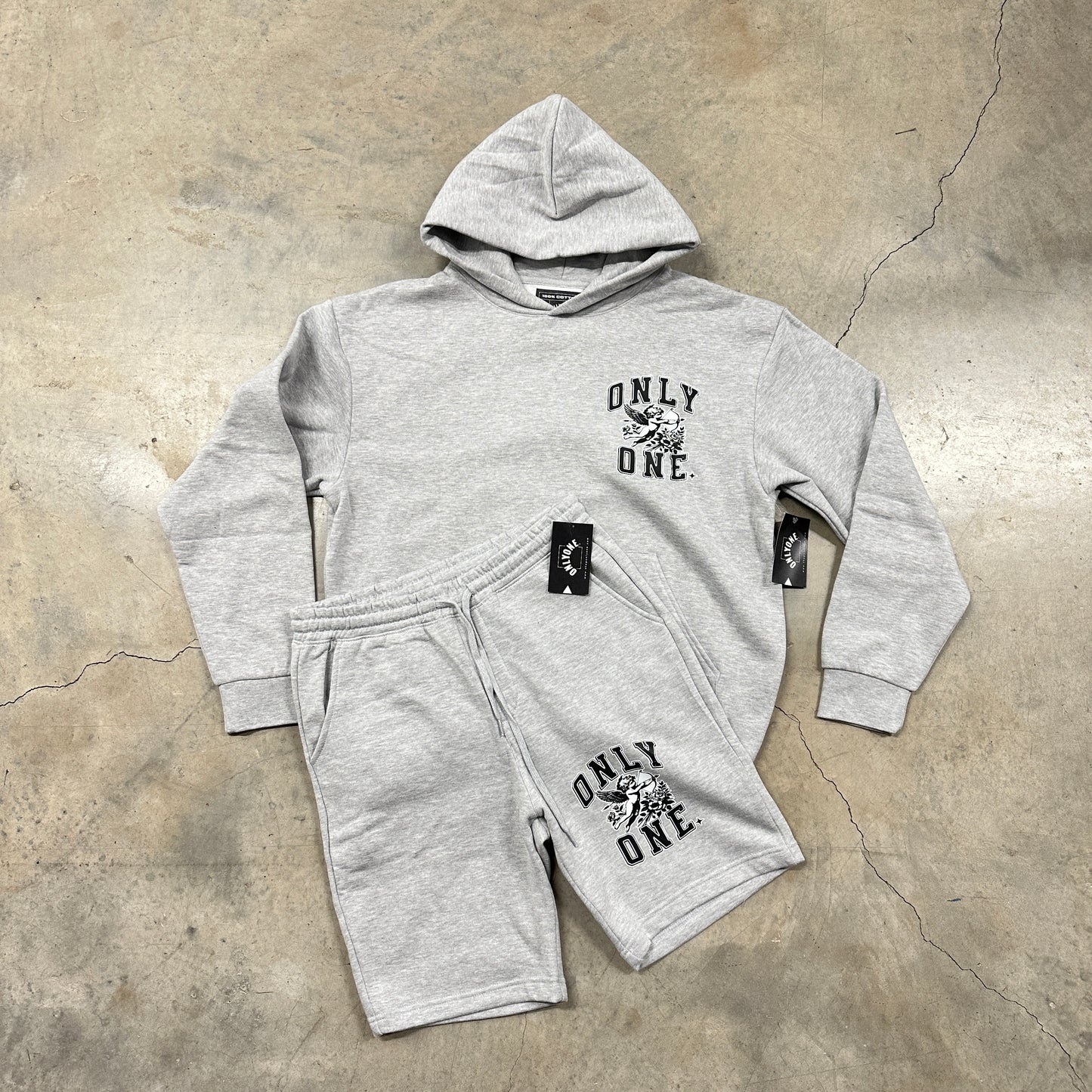 CHERUB SWEATSUIT SHORTS SET