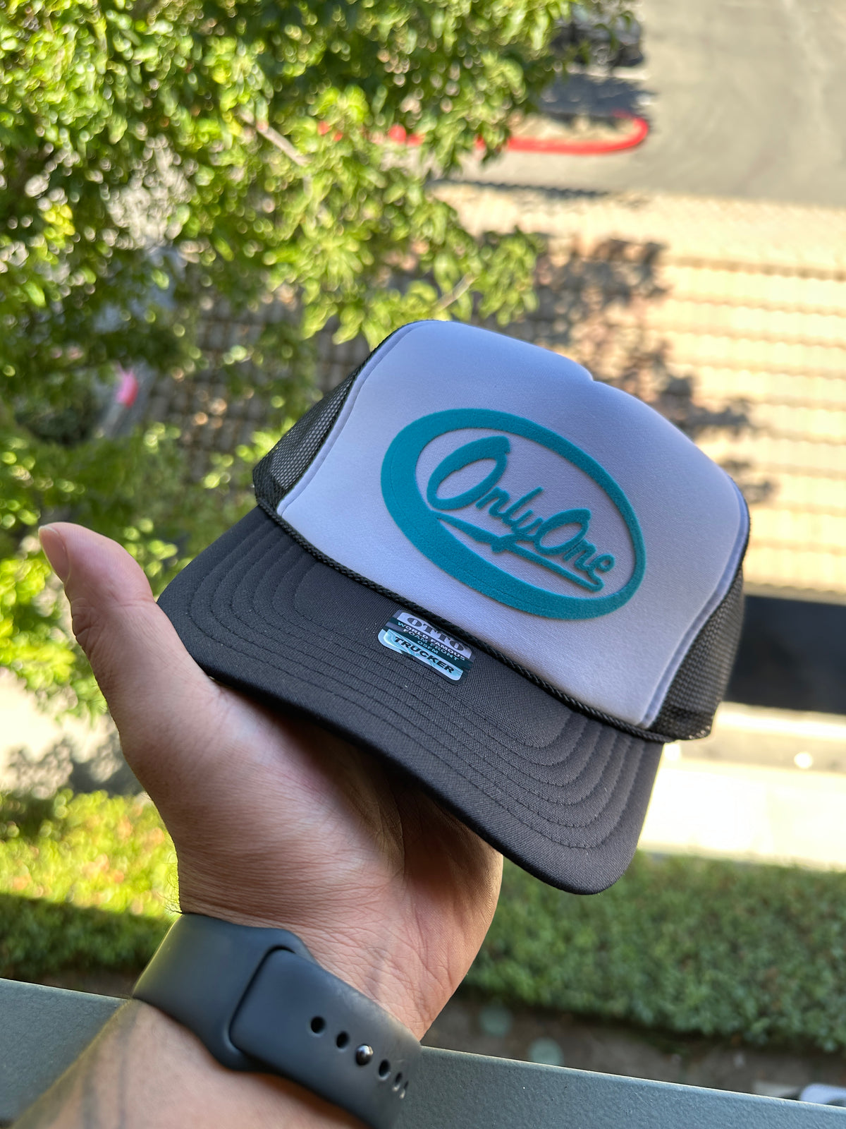 script. trucker hat