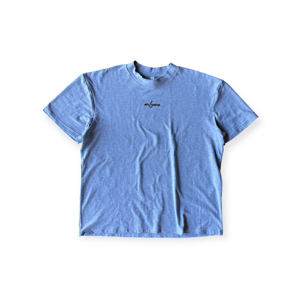 signature. mock neck tee