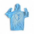 1heart. splash hoodie