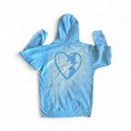 1heart. splash hoodie