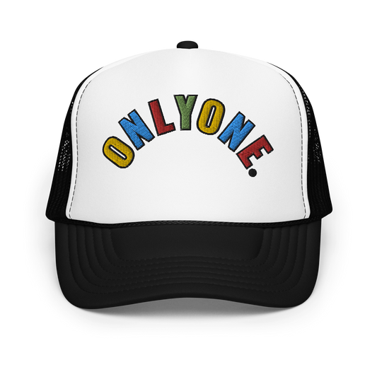 "Logo" Trucker Hat - Multicolor