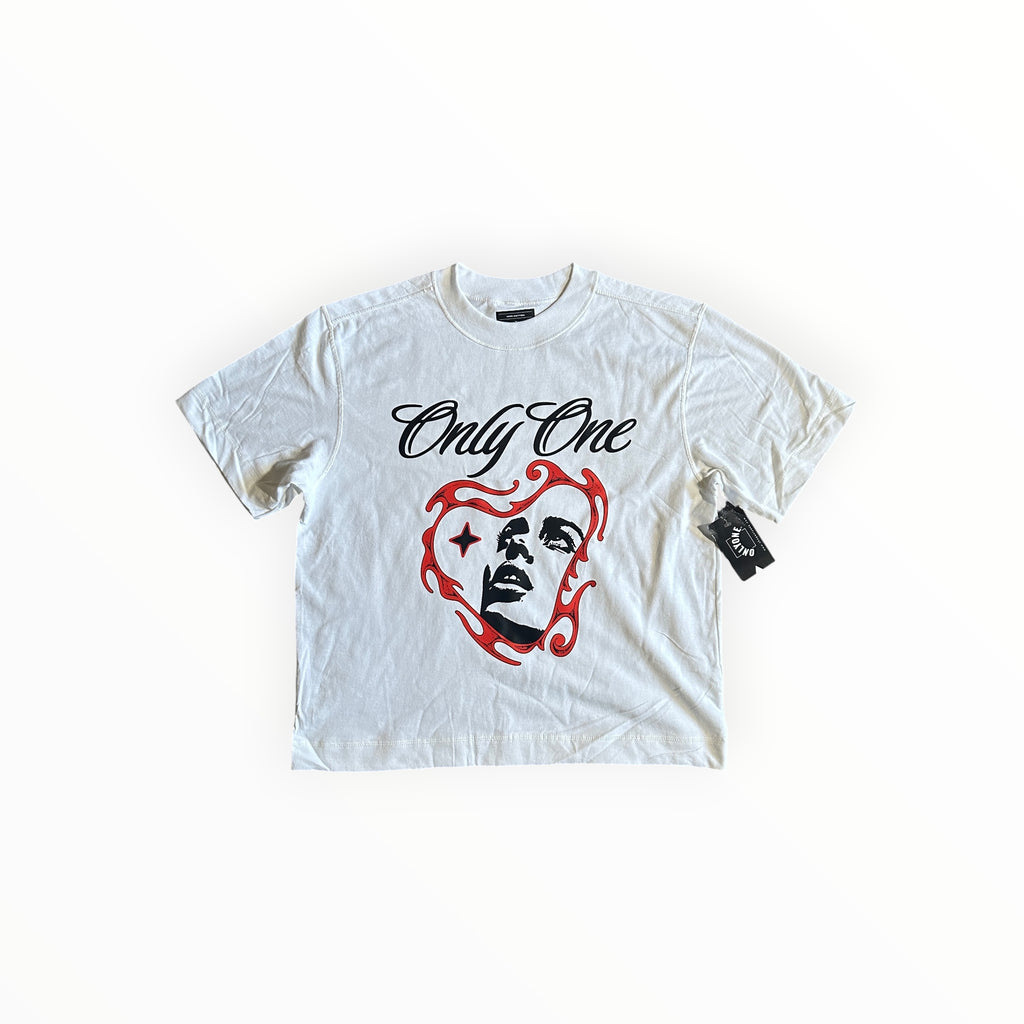 LEGACY ROCKSTAR CROP TEE - WHITE