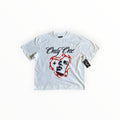LEGACY ROCKSTAR CROP TEE - WHITE